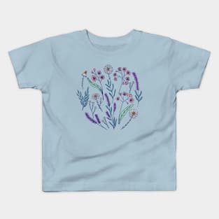 Bedtime tea calming herbs in light blue Kids T-Shirt